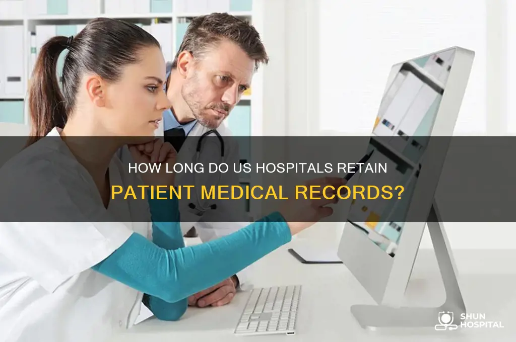 how far back do hospitals keep medical records us
