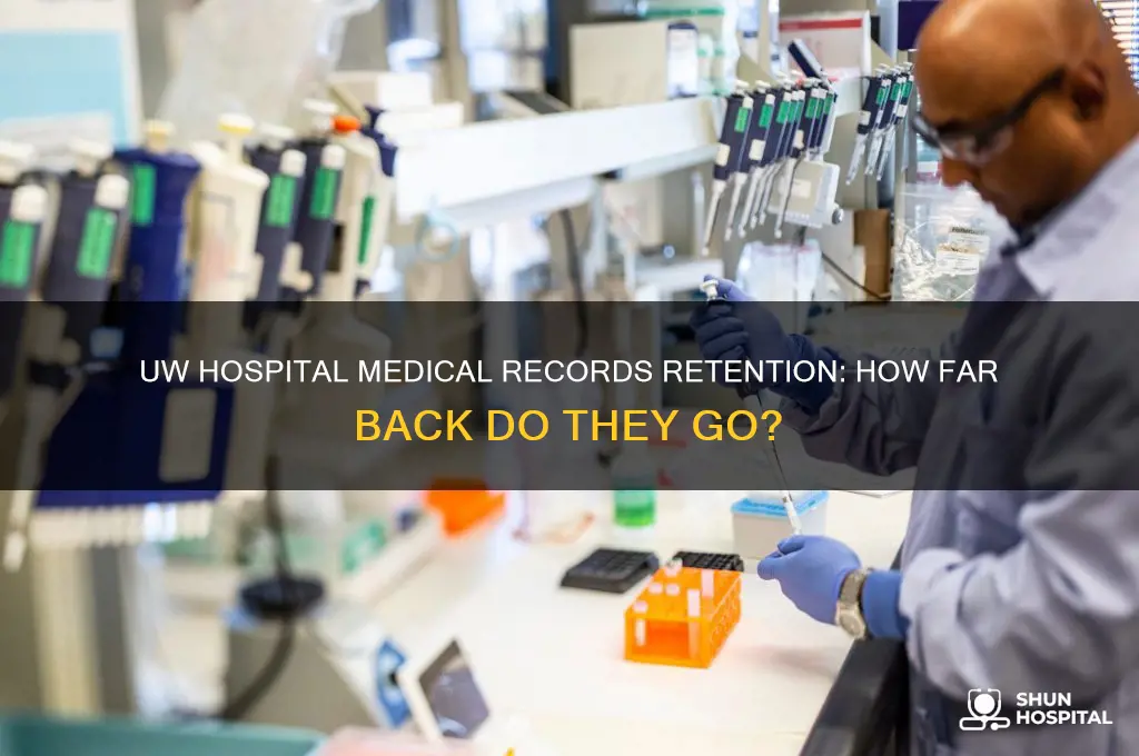 how far back does uw hospital keep medical records