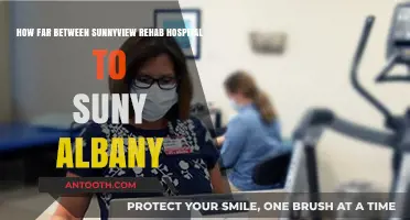Distance from Sunnyview Rehab Hospital to SUNY Albany: A Quick Guide