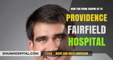 Chapin SC to Providence Fairfield Hospital: Distance and Travel Guide