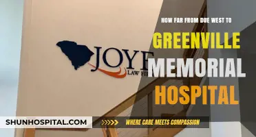 Navigating to Greenville Memorial Hospital from Due West