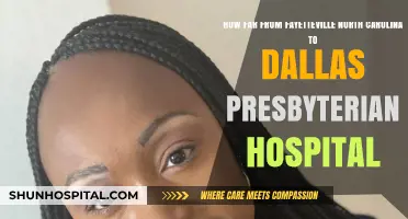 Traveling from Fayetteville, NC to Dallas Presbyterian Hospital: Distance Guide