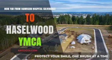 Distance Guide: Harrison Hospital Silverdale to Haselwood YMCA