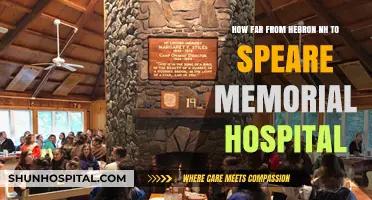 Hebron NH to Speare Memorial Hospital: Distance and Travel Guide