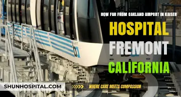 Traveling from Oakland Airport to Kaiser Hospital Fremont: Distance Guide