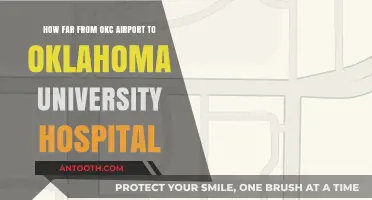 Travel Time: OKC Airport to Oklahoma University Hospital Distance Guide