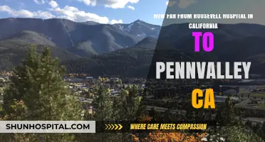 Roosevelt Hospital to Penn Valley: Distance and Travel Guide in California