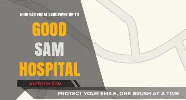 Distance from Sandpiper Dr to Good Sam Hospital: Quick Guide