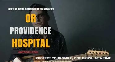 Navigating Oregon: Distance from Sheridan to Newberg & Providence Hospital