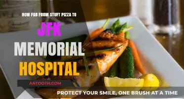 Stuft Pizza to JFK Memorial Hospital: Distance and Directions Guide