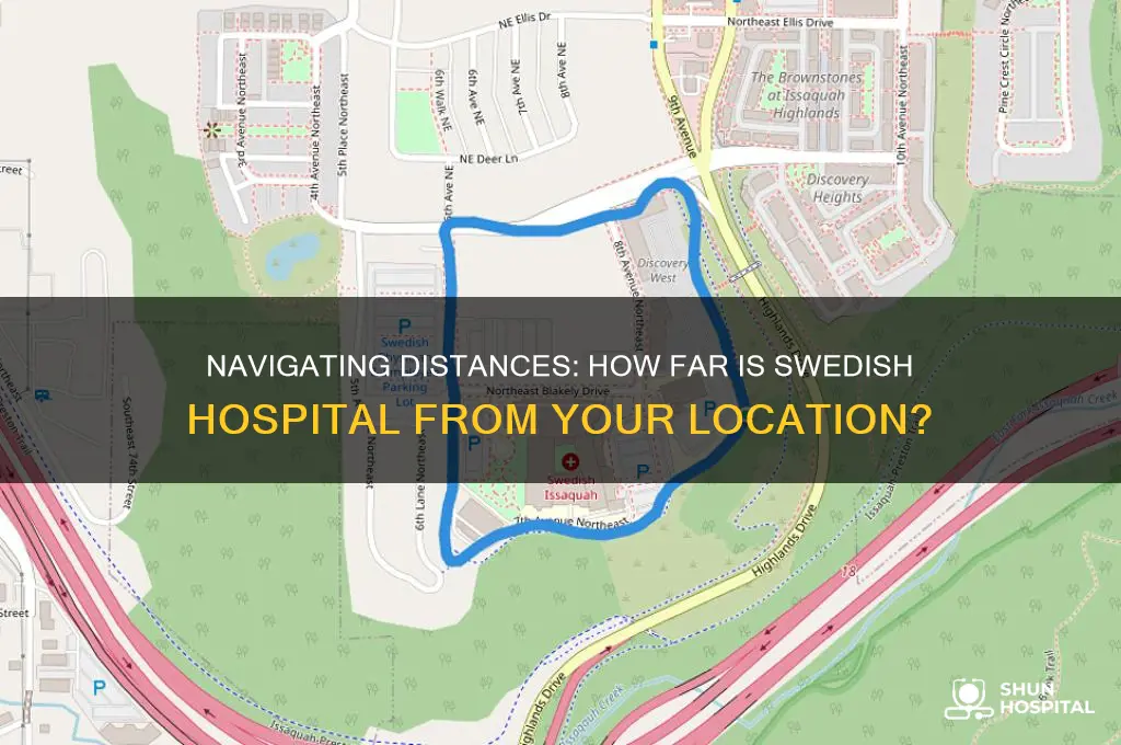 how far from swedish hospital