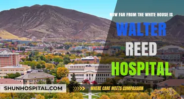 Walter Reed Hospital's Proximity to the White House: A Quick Guide