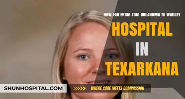Tom, Oklahoma to Wadley Hospital: Texarkana Distance Guide