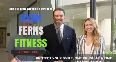 Wheeling Hospital to Ryan Ferns Fitness: Distance and Directions Guide