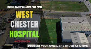 Distance from Ankeny Soccer Field to West Chester Hospital: A Guide