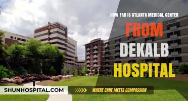 Distance Guide: Atlanta Medical Center to DeKalb Hospital Travel Time