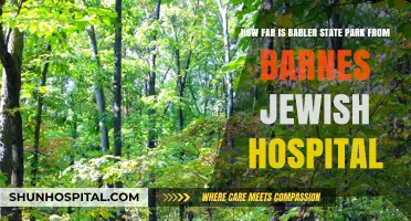 Distance from Barnes-Jewish Hospital to Babler State Park: A Quick Guide