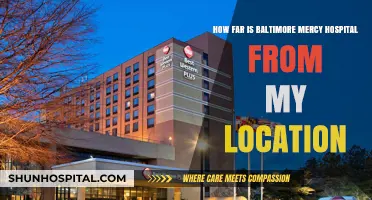 Finding Baltimore Mercy Hospital: Distance and Directions from Your Location