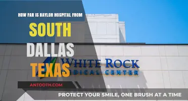 Baylor Hospital Distance from South Dallas: A Quick Travel Guide