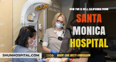 Distance from Bell, California to Santa Monica Hospital: A Quick Guide