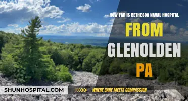 Bethesda Naval Hospital Distance from Glenolden, PA: A Quick Guide
