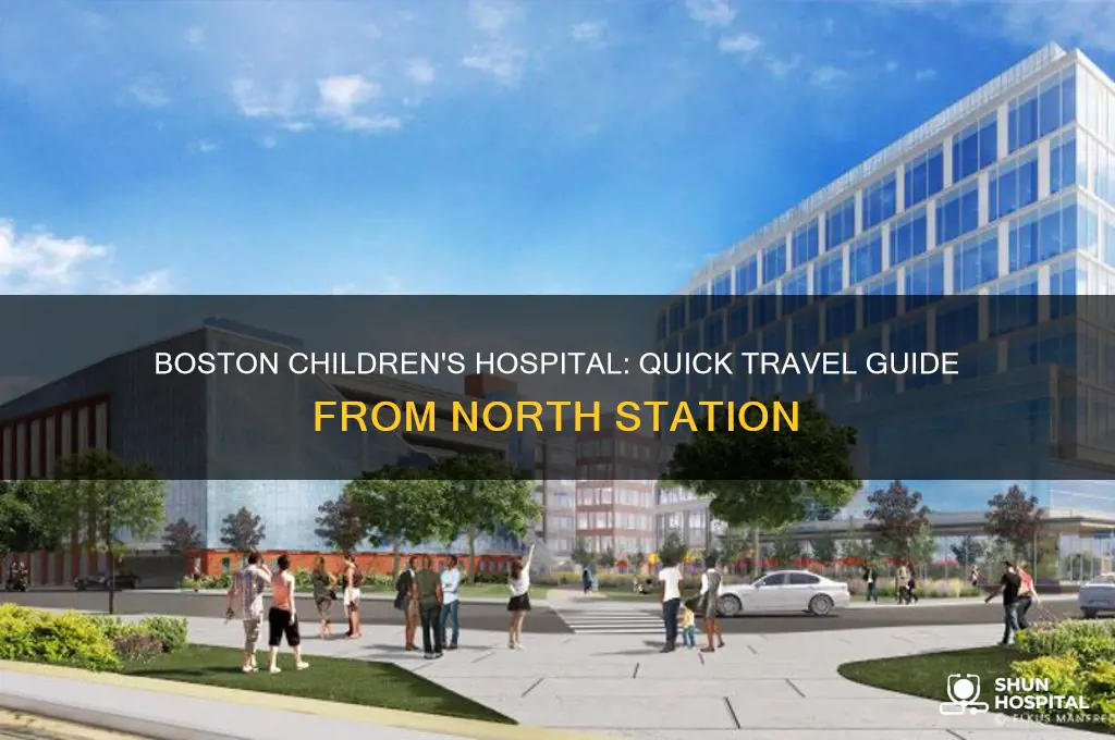 how far is bostons childrens hospital from north station