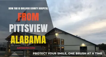 Bullock County Hospital Distance from Pittsview, Alabama: A Quick Guide