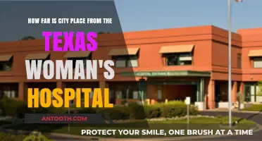 Distance Guide: City Place to Texas Woman's Hospital Explained