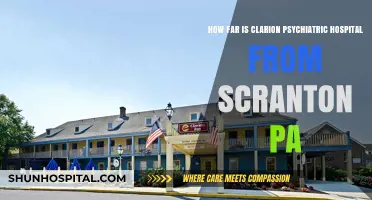 Clarion Psychiatric Hospital Distance from Scranton, PA: A Travel Guide