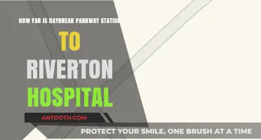 Daybreak Parkway Station to Riverton Hospital: Distance and Travel Guide