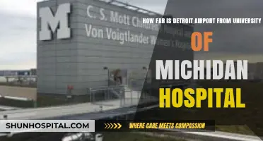 Detroit Airport to UMich Hospital: Distance and Travel Guide