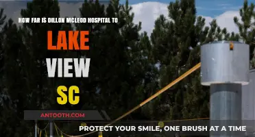 Distance from Dillon McLeod Hospital to Lake View, SC: A Quick Guide