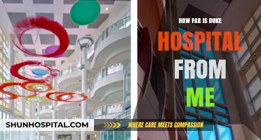 Duke Hospital: How Far is it From You?
