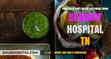 First Watch Restaurant Distance from Summit Hospital TN: Quick Guide