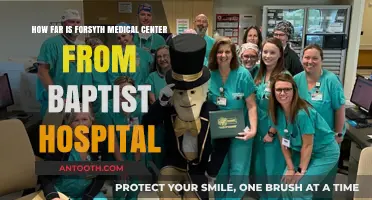 Forsyth Medical Center to Baptist Hospital: Distance and Travel Guide