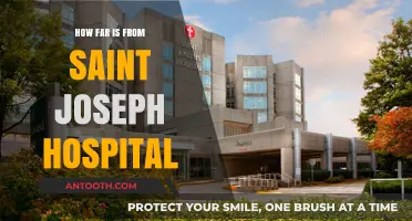 Saint Joseph Hospital: How Far is it?