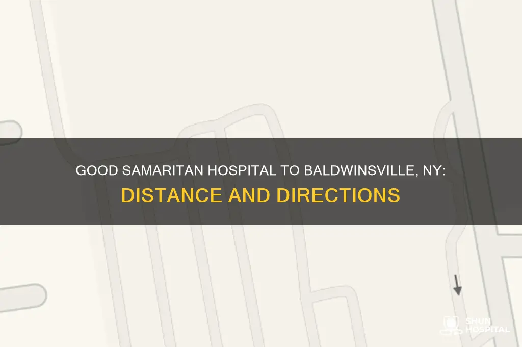 how far is good samaritan hospital to baldwinsville ny