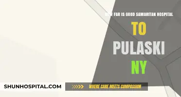 Distance from Good Samaritan Hospital to Pulaski, NY: A Quick Guide