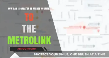 Greater El Monte Hospital to Metrolink: Distance and Travel Guide