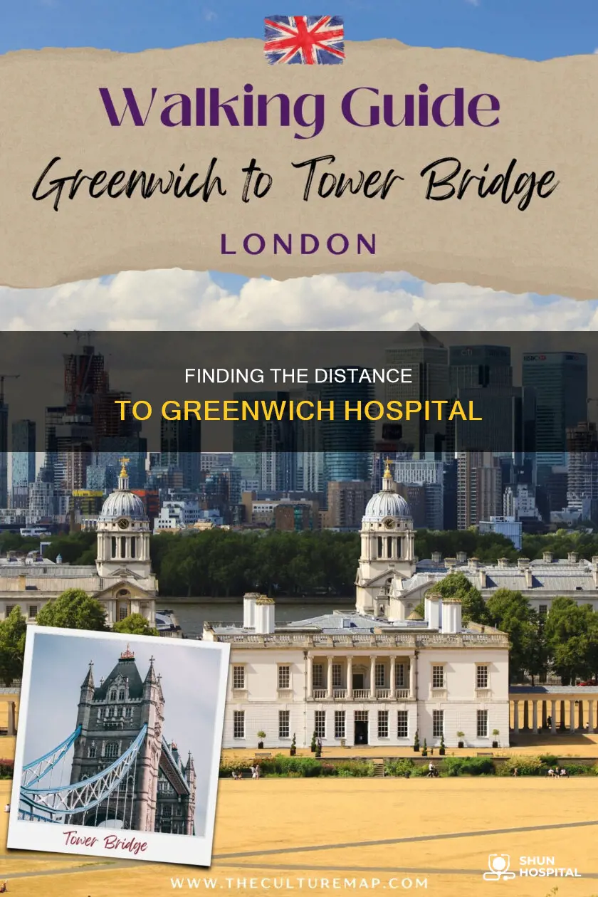 how far is greenwich hospital from here