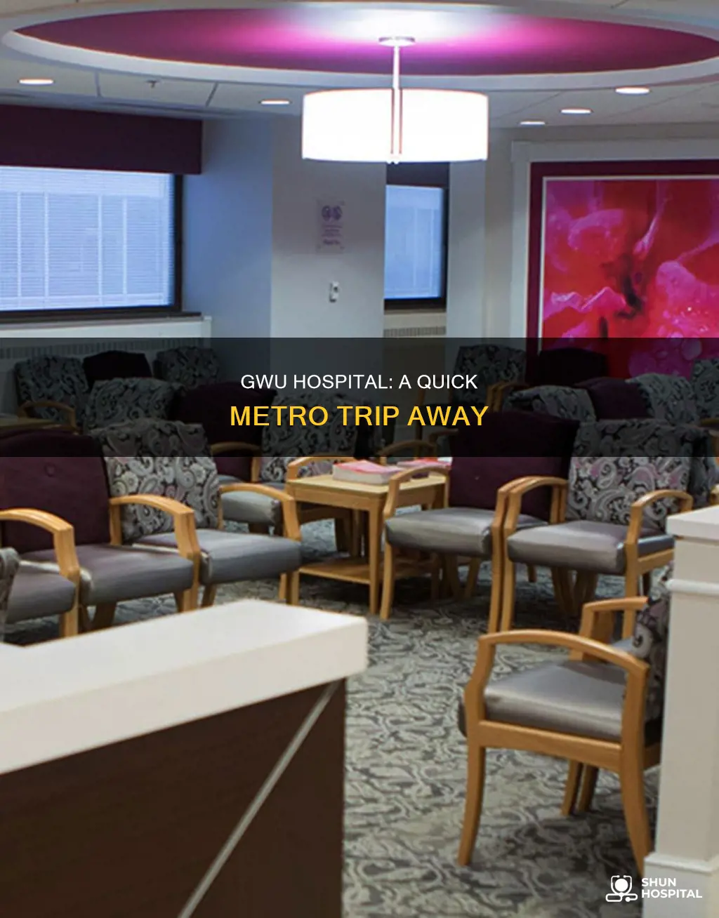 how far is gwu hospital frim metro