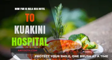Hala Koa Hotel to Kuakini Hospital: Quick Distance Guide