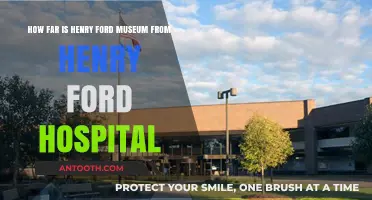 Exploring Detroit: Distance Between Henry Ford Museum and Hospital