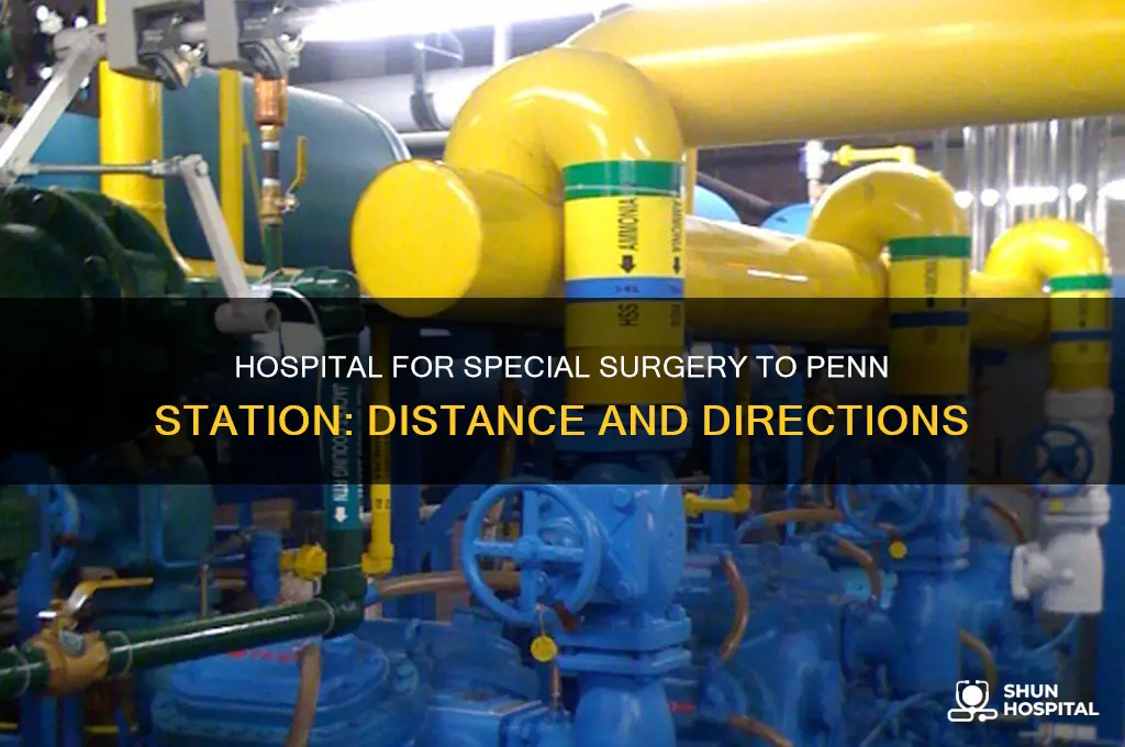 how far is hospital for special surgery from penn station