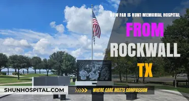 Hunt Memorial Hospital Distance from Rockwall, TX: Quick Travel Guide
