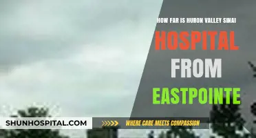 Huron Valley Sinai Hospital Distance from Eastpointe: A Quick Guide
