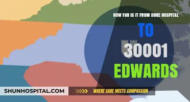 Duke Hospital to 30001 Edwards: Distance and Travel Guide