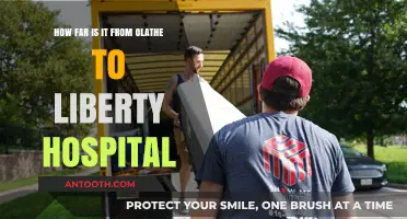 Olathe to Liberty Hospital: Distance, Directions, and Travel Tips