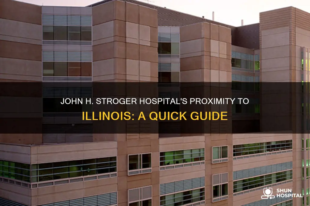 how far is john h stroger hospital to illinois