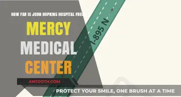 Johns Hopkins Hospital to Mercy Medical Center: Distance and Directions